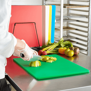 PRO BLOCK CHOPPING BOARD RED - DYKE & DEAN