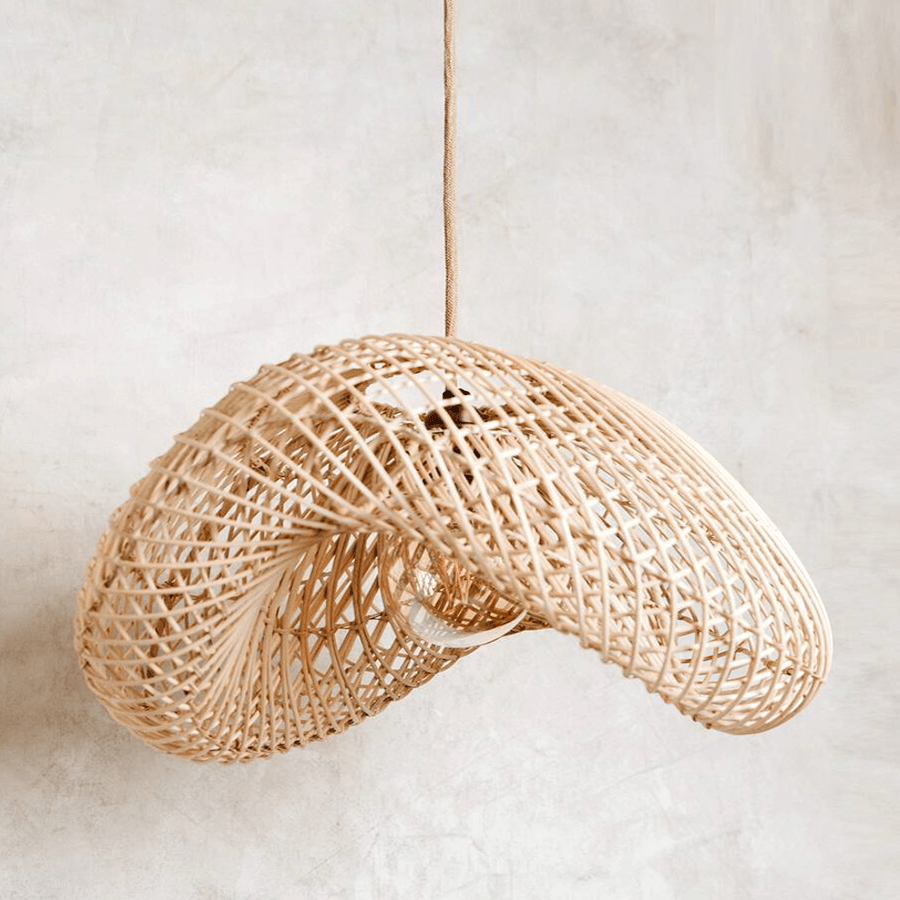 RATTAN LAMP CLOUD MEDIUM - DYKE & DEAN