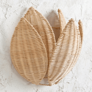 RATTAN WALL LAMP LOTTO - DYKE & DEAN