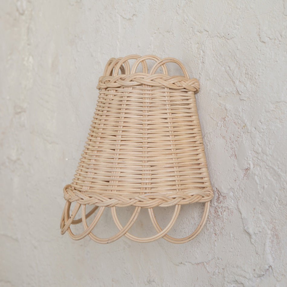 RATTAN WALL LAMP MAYA - DYKE & DEAN