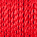 RED TWISTED FABRIC CABLE - DYKE & DEAN