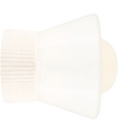 RIBBED CERAMIC REARWIRED LAMPS - WALL LIGHTS - DYKE & DEAN  - Homewares | Lighting | Modern Home Furnishings