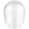 RIBBED DOME CLEAR GLASS 85mm - DYKE & DEAN