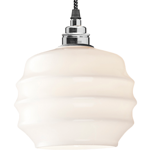 RIPPLE OPALINE PENDANT SHADE SMALL - DYKE & DEAN