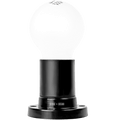 WALL & CEILING BATTEN LAMP E27 BLACK - DYKE & DEAN