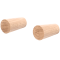 WALL HOOKS IN NATURAL OAK - DYKE & DEAN