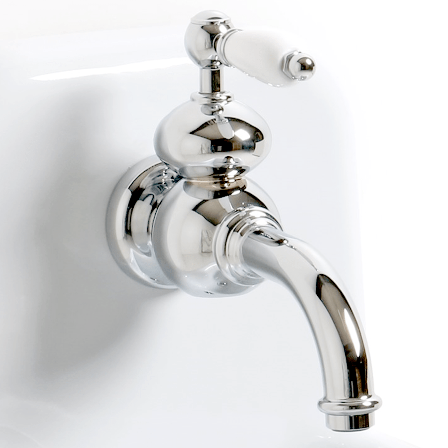 WALL MOUNTED METAL LEVER MIXER TAPS - DYKE & DEAN