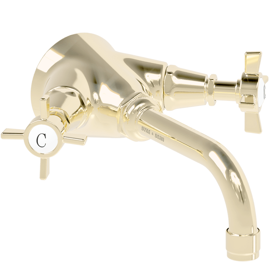 WASH BASIN CROSS HANDLE TAPS - DYKE & DEAN