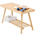 WIREWORKS BENCH 75 NATURAL OAK - DYKE & DEAN