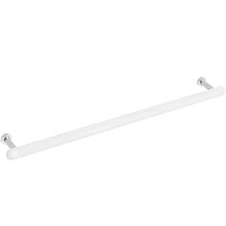 WIREWORKS SINGLE TOWEL RAIL 680 OYSTER GREY - DYKE & DEAN