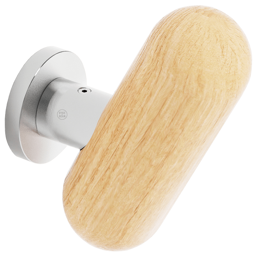 WIREWORKS YOKU WALL ROBE HOOK NATURAL OAK - DYKE & DEAN