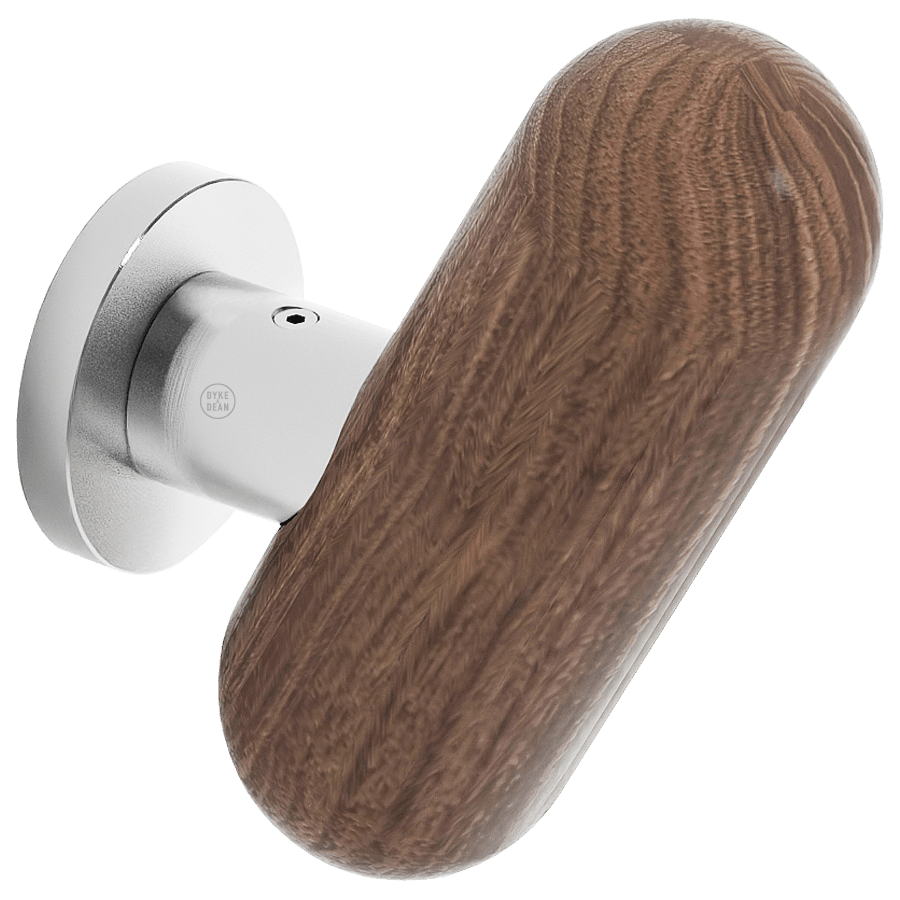 WIREWORKS YOKU WALL ROBE HOOK WALNUT - DYKE & DEAN