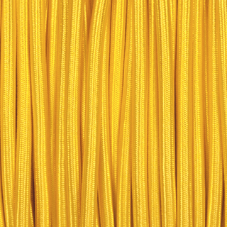 YELLOW ROUND FABRIC CABLE - DYKE & DEAN